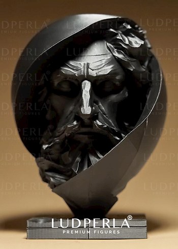 Mitolojik Yaşlı Bilge Büst - Görsel 5