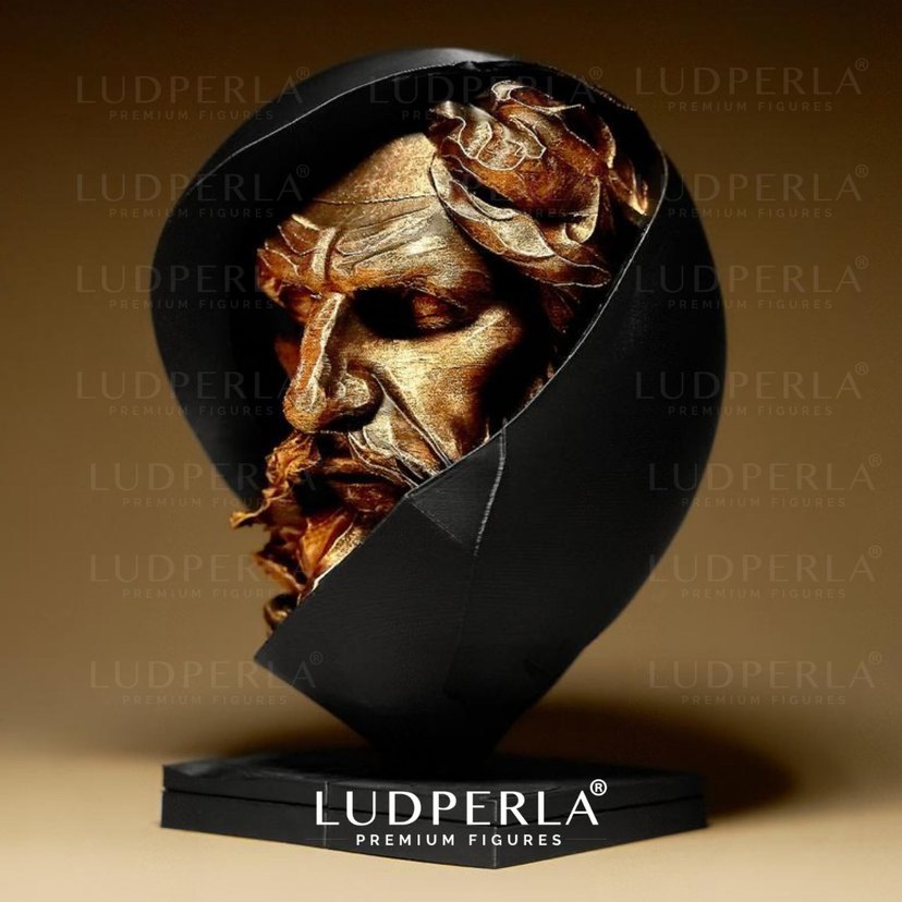 Mitolojik Yaşlı Bilge Büst - Görsel 2