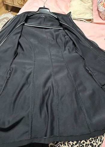 Fermuarlı Siyah elbise - Görsel 9