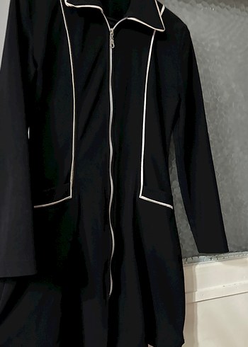 Fermuarlı Siyah elbise - Görsel 3