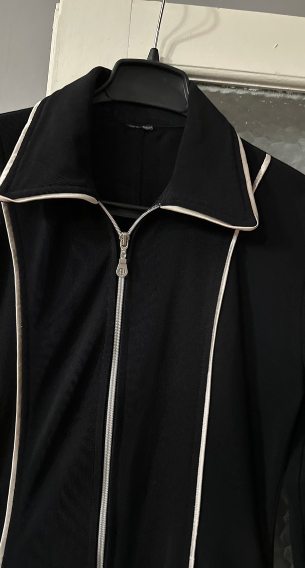 Fermuarlı Siyah elbise - Görsel 5