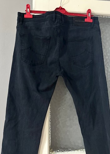 Düğmeli Gri Erkek Denim Pantolon orijinal ürün - Görsel 6