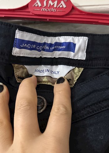 Düğmeli Gri Erkek Denim Pantolon orijinal ürün - Görsel 4