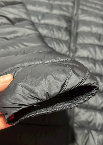 Orjnal ürün Erkek Siyah Fermuarlı Kapüşonlu Mont - Görsel 3