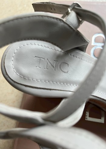 İnci Gri Dolgu Topuklu Kadın günlük Ayakkabı - Görsel 5