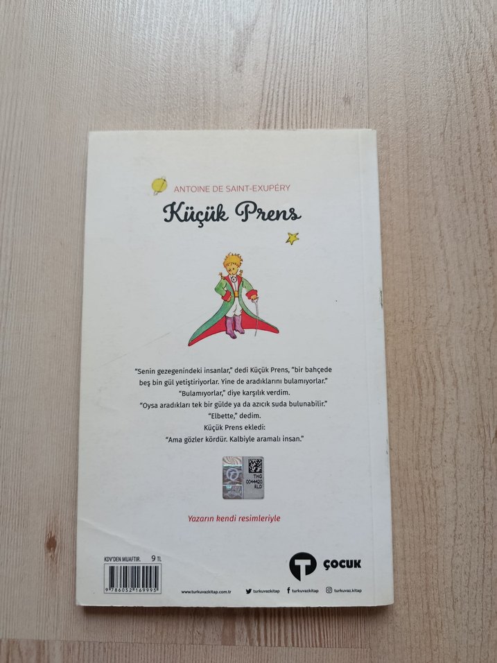 Küçük Prens - Antoine de Saint-Exupéry - Görsel 2