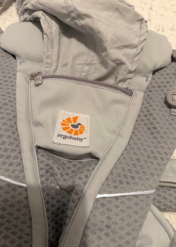 Gri Ergonomik Bebek Kanguru - Görsel 3