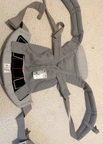 Gri Ergonomik Bebek Kanguru - Görsel 5