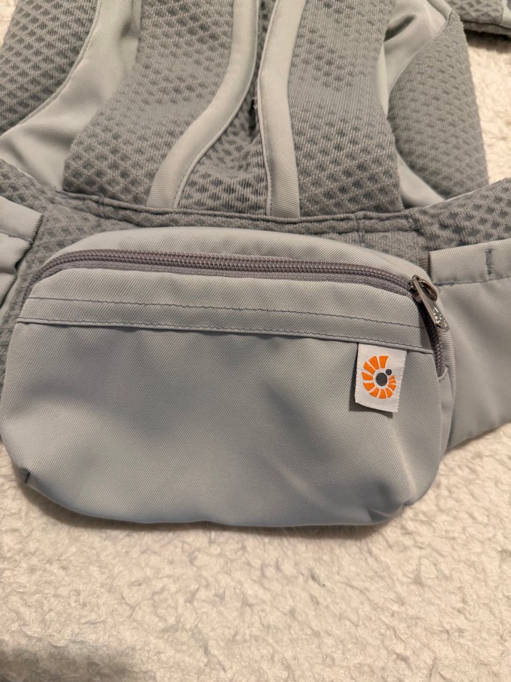 Gri Ergonomik Bebek Kanguru - Görsel 2