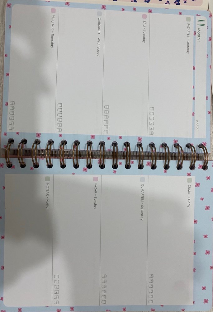 Ajanda,Matt Notebook tan - Görsel 4