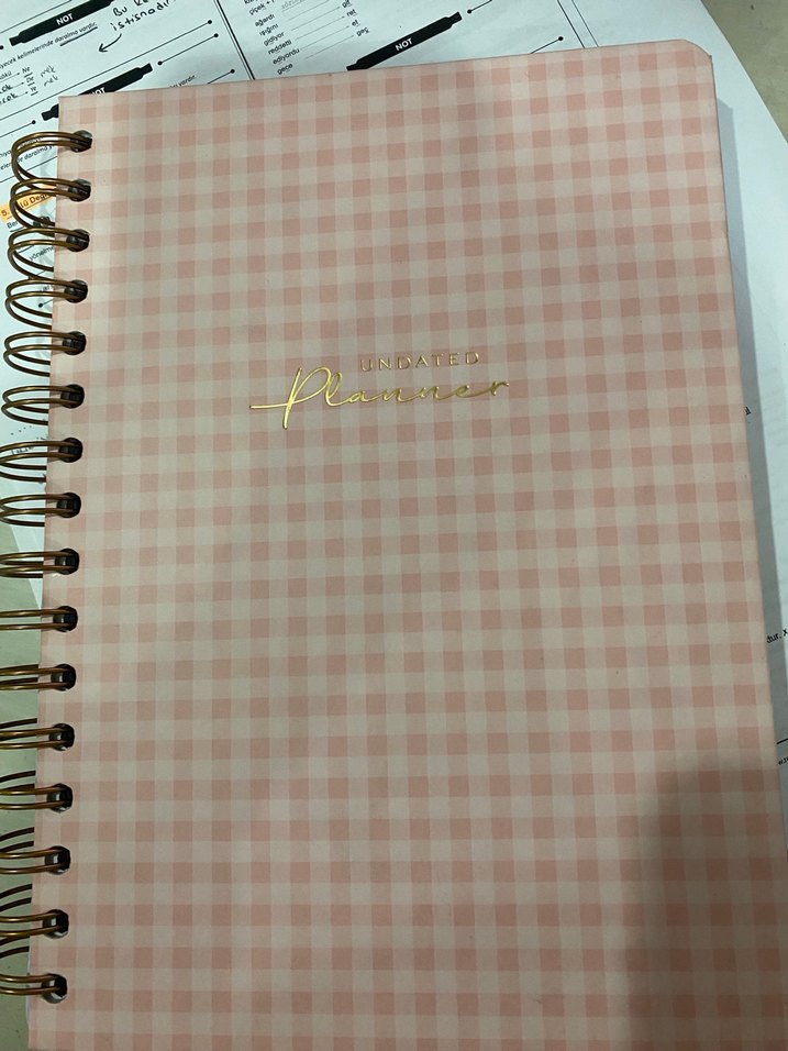 Ajanda,Matt Notebook tan - Görsel 2