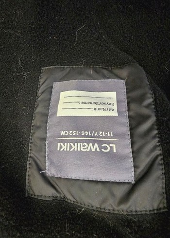 L.C.W unisex Siyah Uzun Kollu Kışlık Mont - Görsel 3