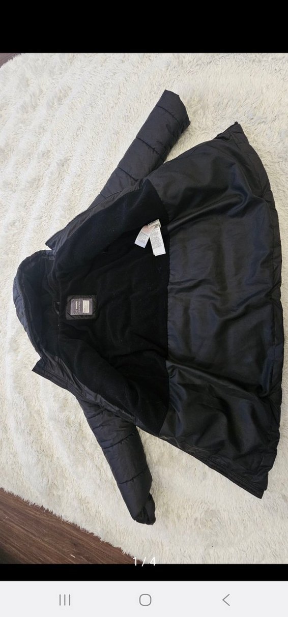 L.C.W unisex Siyah Uzun Kollu Kışlık Mont - Görsel 2