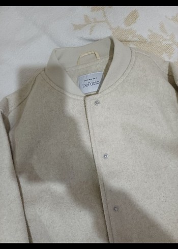 Defacto Bej Bomber Kadın Ceket  - Görsel 4