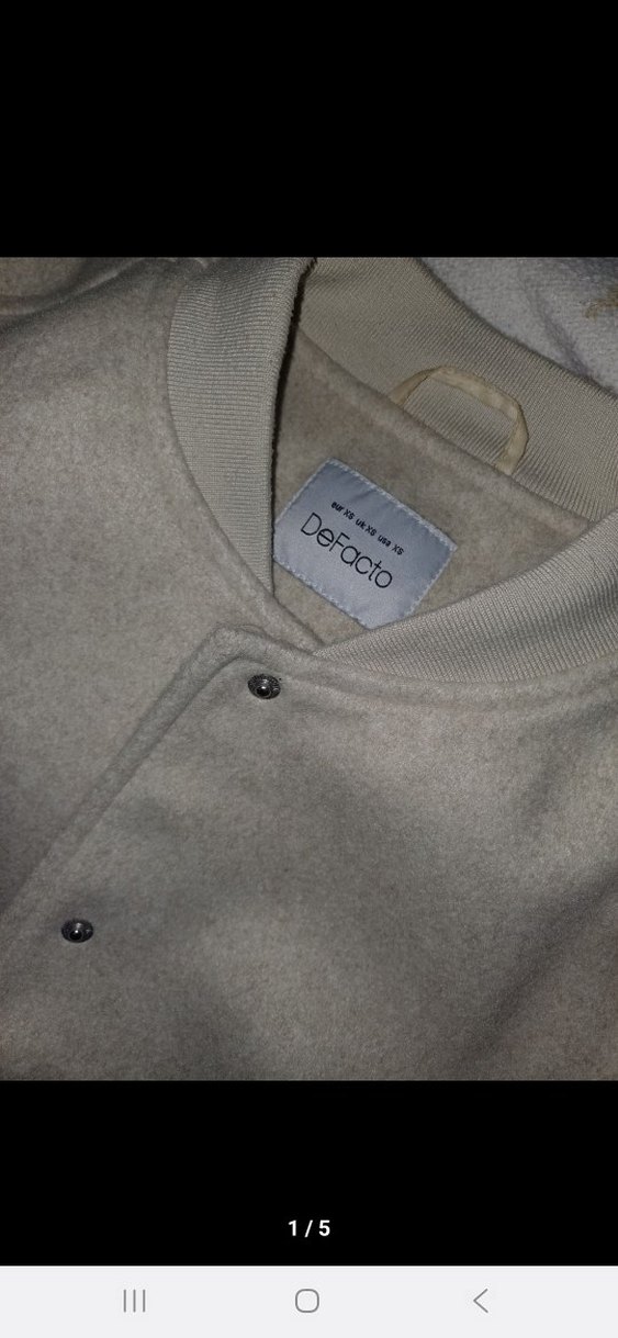 Defacto Bej Bomber Kadın Ceket  - Görsel 5