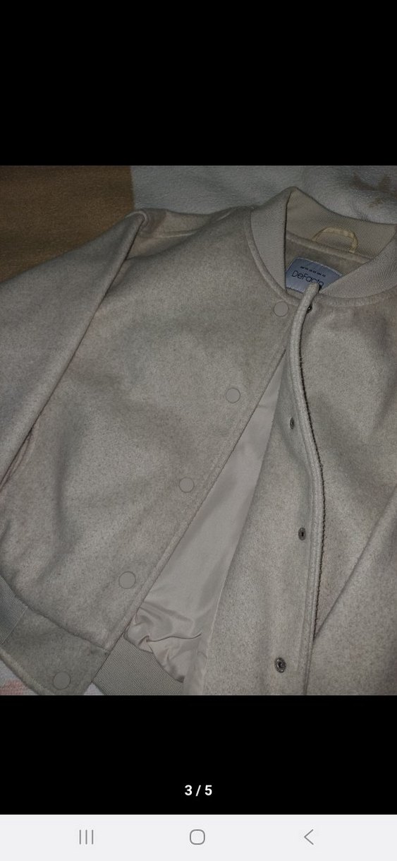 Defacto Bej Bomber Kadın Ceket  - Görsel 3