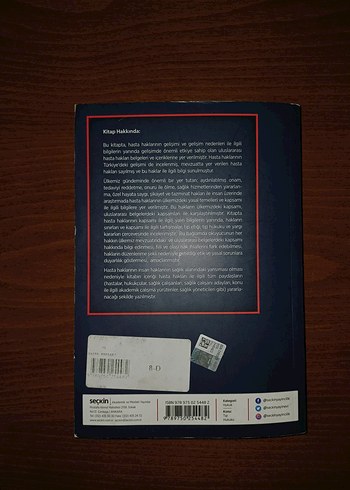 Hasta Hakları Akademik Ders Kitabı - Görsel 2