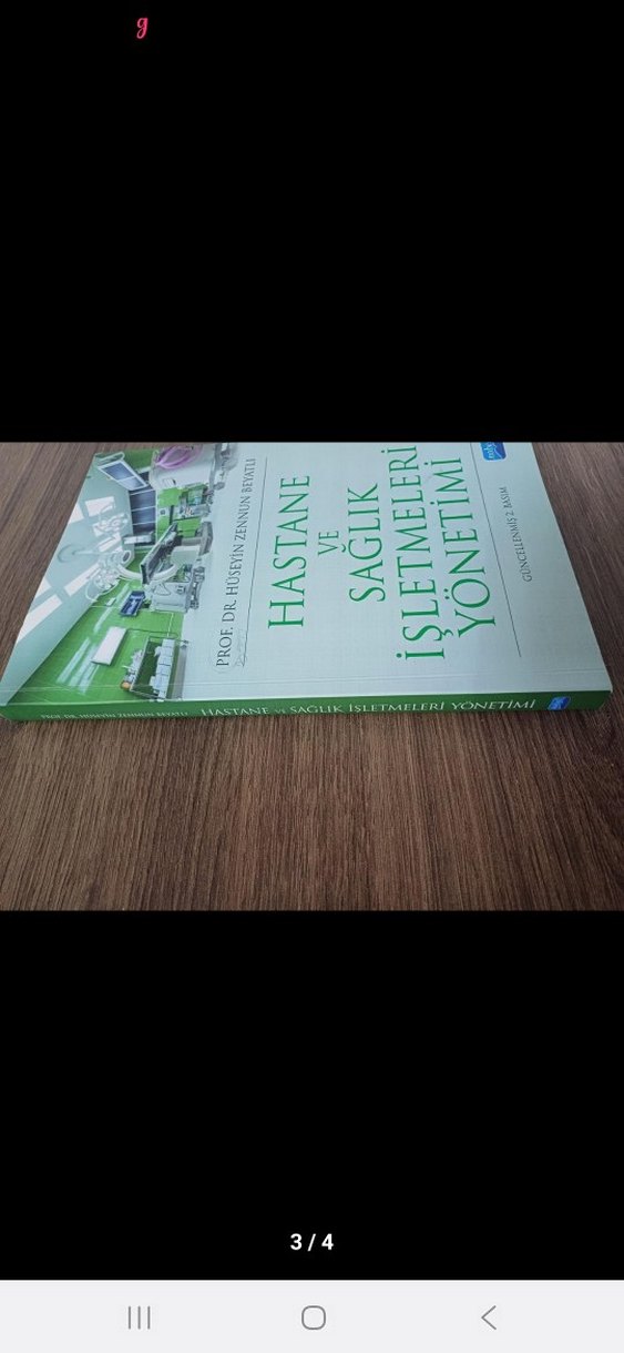 Hastane ve Sağlık İşletmeleri Yönetimi Kitabı - Görsel 3