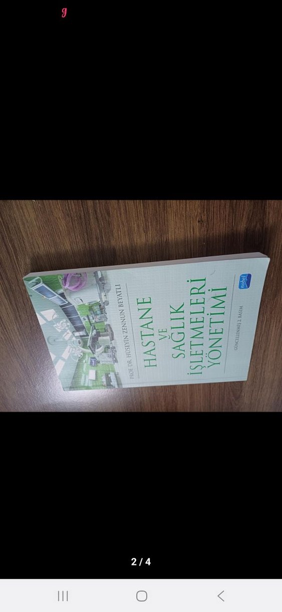 Hastane ve Sağlık İşletmeleri Yönetimi Kitabı - Görsel 2