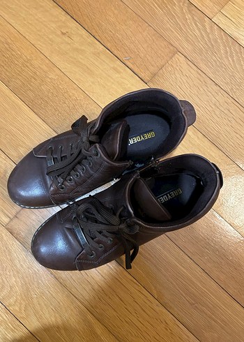 Greyder Kahverengi Deri Bot - Görsel 2