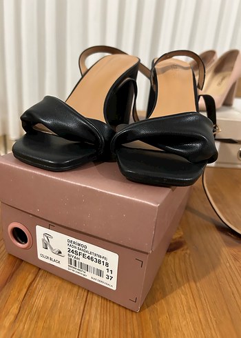 Derimod Yeni Etiketli 37 Numara Kadın Topuklu Sandalet - Görsel 2