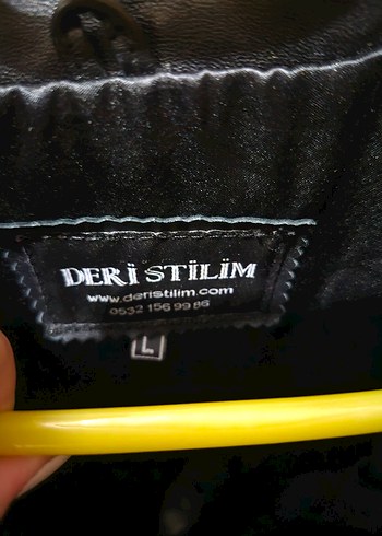 Siyah 'Gerçek' Deri Kürk Detaylı Vintage Ceket - Görsel 3