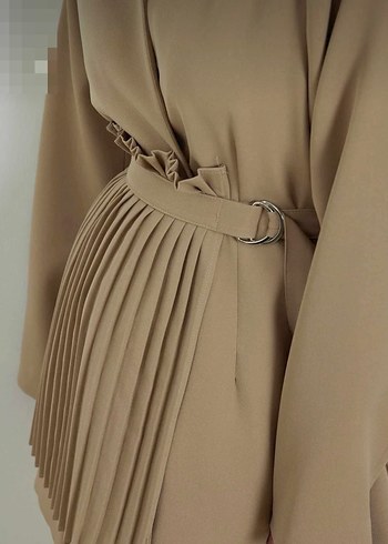 Hooops Piliseli Aksesuarlı Blazer Ceket - Görsel 2