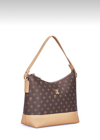 Pierre Cardin Monogram Omuz Çantası - Görsel 3