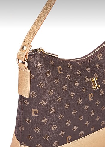 Pierre Cardin Monogram Omuz Çantası - Görsel 4