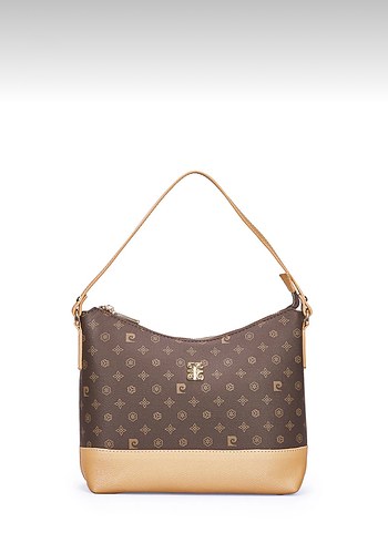 Pierre Cardin Monogram Omuz Çantası - Görsel 2