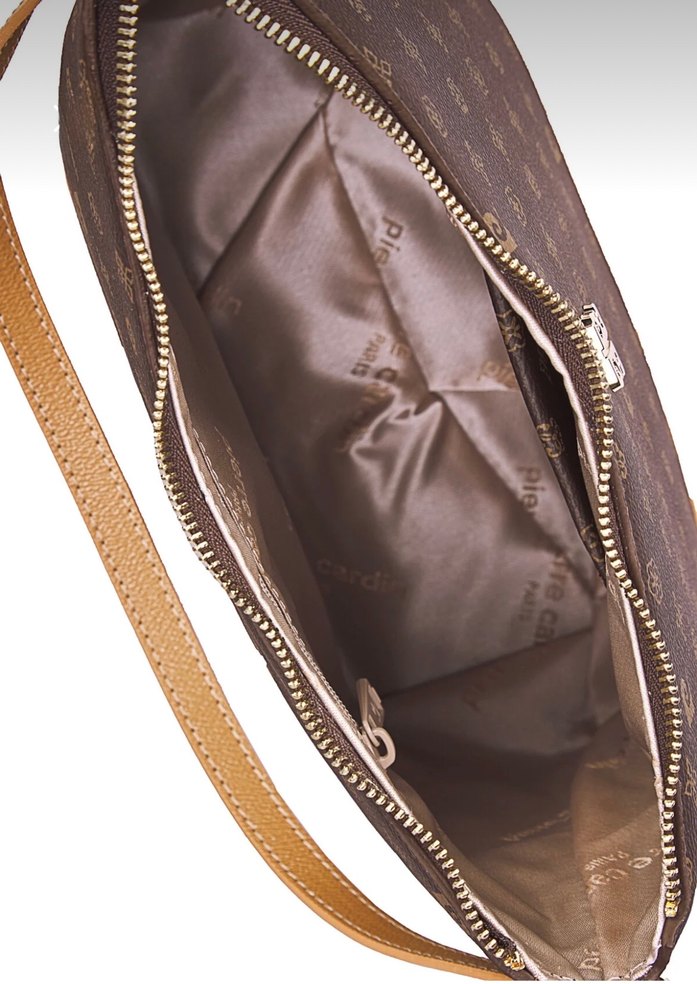 Pierre Cardin Monogram Omuz Çantası - Görsel 5
