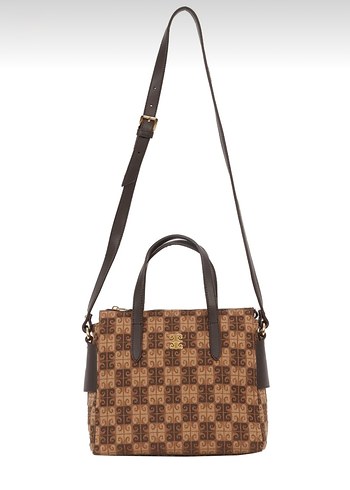 Pierre Cardin Kahverengi Baskılı Kadın Çanta - Görsel 2