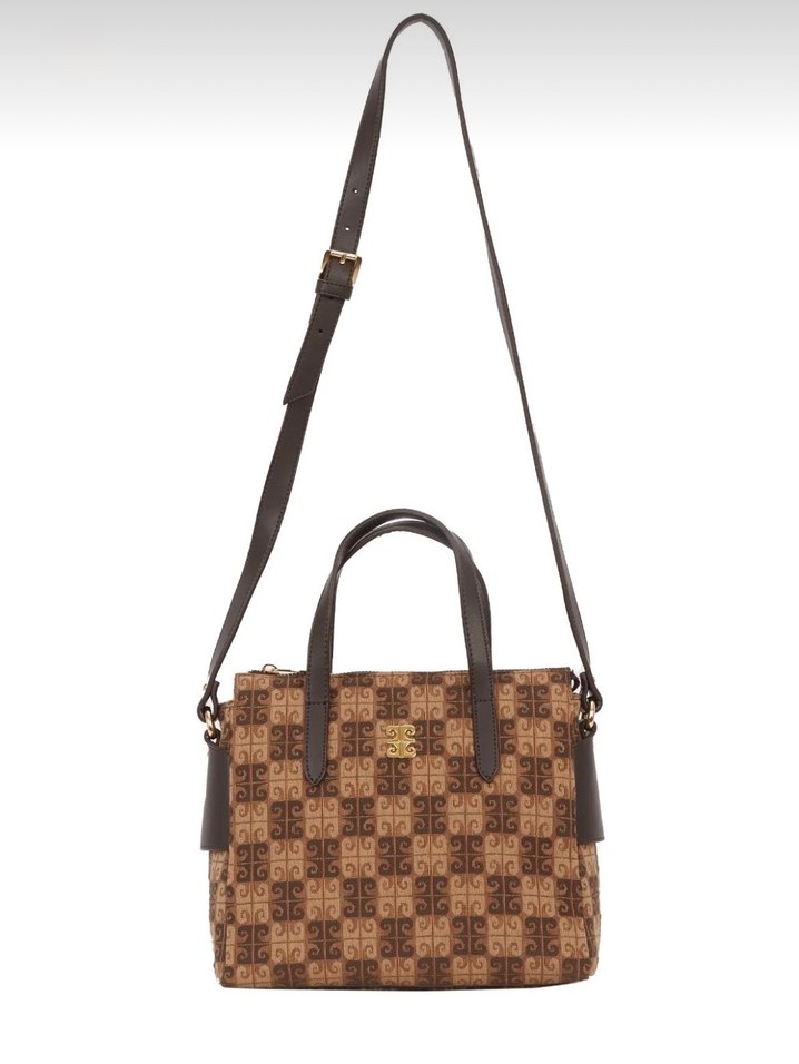 Pierre Cardin Kahverengi Baskılı Kadın Çanta - Görsel 2