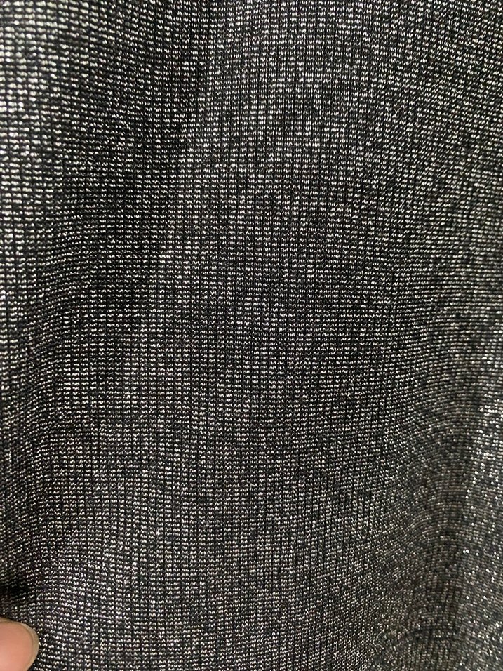 Gri Kısa Kollu Crop Top - Görsel 2