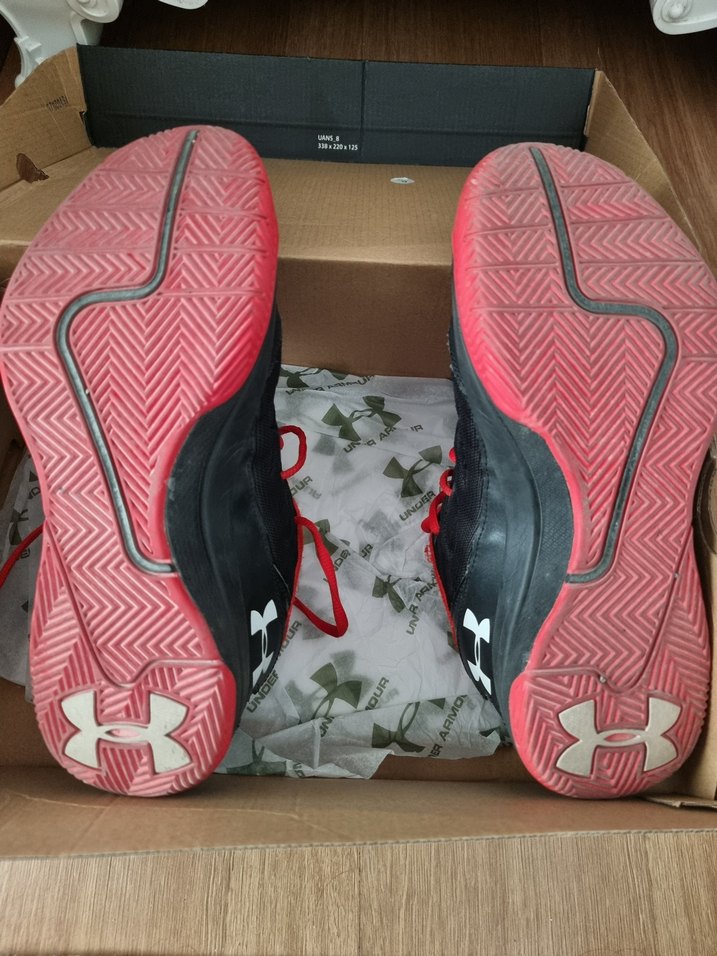 under armour Kırmızı Basketbol Ayakkabısı - Görsel 4