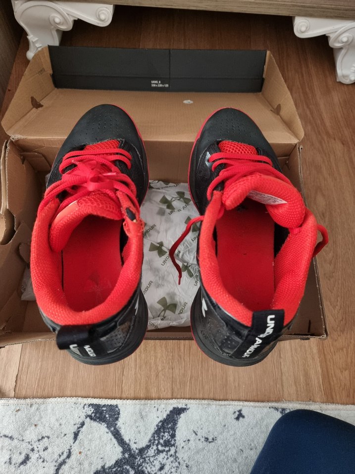 under armour Kırmızı Basketbol Ayakkabısı - Görsel 2