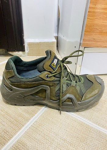 Kamuflaj Desenli Bağcıklı Erkek Spor Bot - Görsel 3