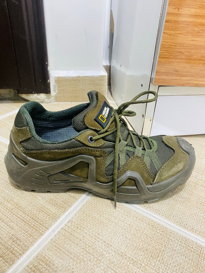 Kamuflaj Desenli Bağcıklı Erkek Spor Bot - Görsel 3