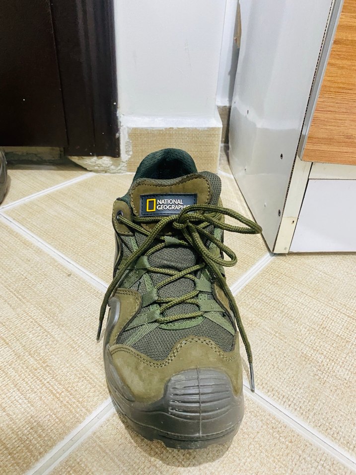 Kamuflaj Desenli Bağcıklı Erkek Spor Bot - Görsel 2