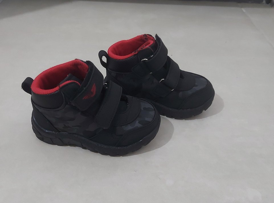 Erkek Çocuk İlk Adım Siyah bot - Görsel 2