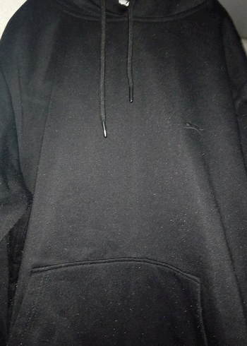 Slazenger Siyah Kapusonlu Rahat Sweatshirt