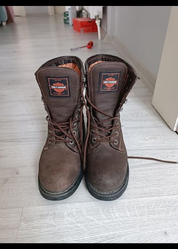 Kahverengi Harley Davidson bot - Görsel 2