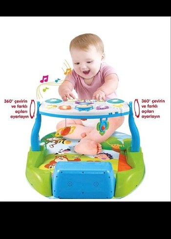 5i 1 arada piyanolu Oyun Halısı - Görsel 3