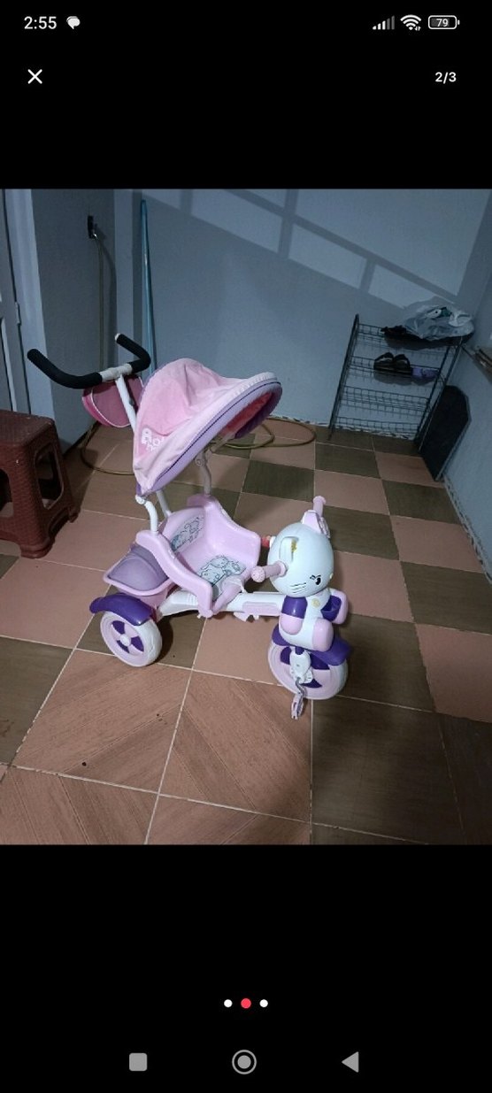 hello kitty Üç Tekerlekli Bisiklet - Görsel 2