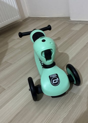 Pastel Yeşil Çocuk Scooterı - Görsel 2