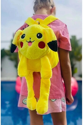 Pikachu Kulaklı Peluş Çanta ne kadar aldık onları biz 454 yüze m