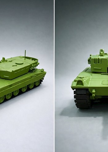 3D Leopard Askeri Tank - Görsel 3