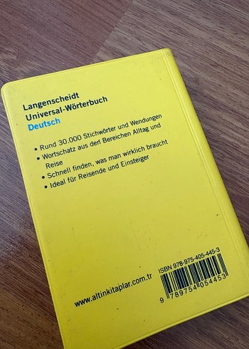Langenscheidt Almanca-Türkçe Sözlük - Görsel 2