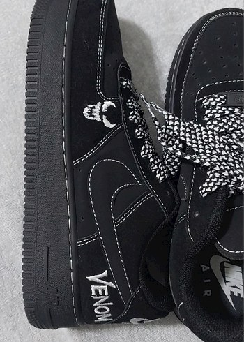 Siyah Bağcıklı Platform Topuklu Kadın Spor Ayakkabı orijinal - Görsel 8