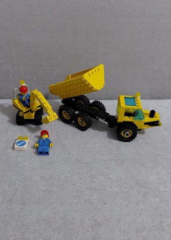 Sarı Lego İş Makineleri Seti 6581 1996 yılı koleksiyonluk - Görsel 2